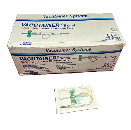 Box Vacutainers Blood Selectors Set (Butterfly Needles)